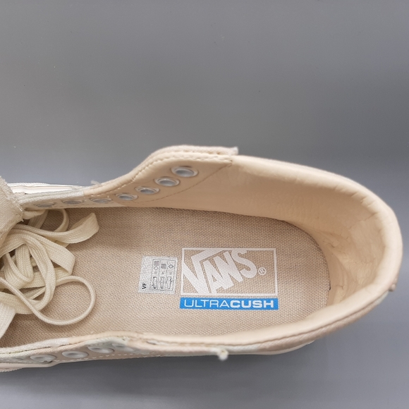 NEW Vans Sk8-Hi Top 138 Decon Big Check Macadamia Checkerboard Women's Size 5.5 - Picture 7 of 11